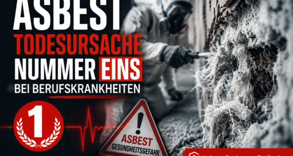Asbest Todesursache Nummer eins bei Berufskrankheiten